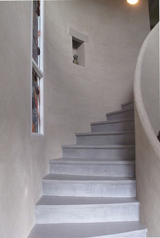 Rénovation escaliers en béton